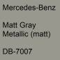 Preview: Mercedes-Benz, Matt Gray Metallic (matt), DB-7007.